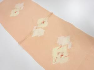 未使用品　正絹　絞り　刺繍　帯揚げ